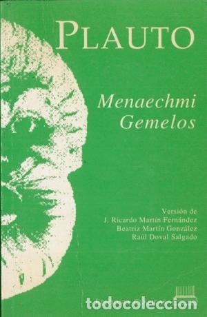 Libros de segunda mano: Menaechmi Gemelos. Plauto - Foto 1