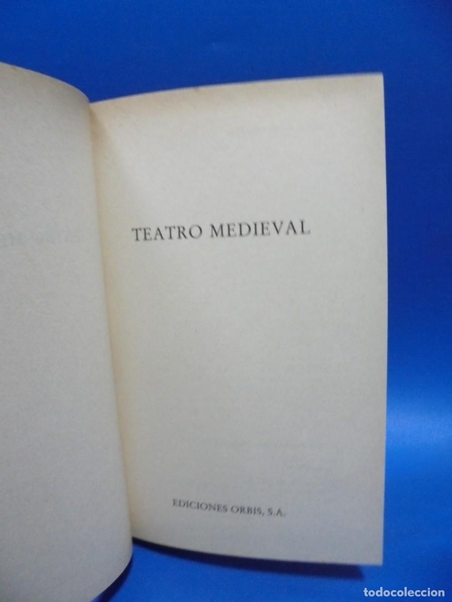 Libros de segunda mano: TEATRO MEDIEVAL. EDICIONES ORBIS. 1983. PAGS: 199. - Foto 2