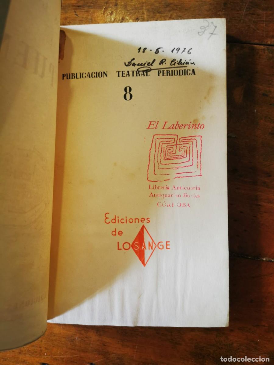 Libros de segunda mano: GOROSTIZA, Carlos. El puente - Foto 2