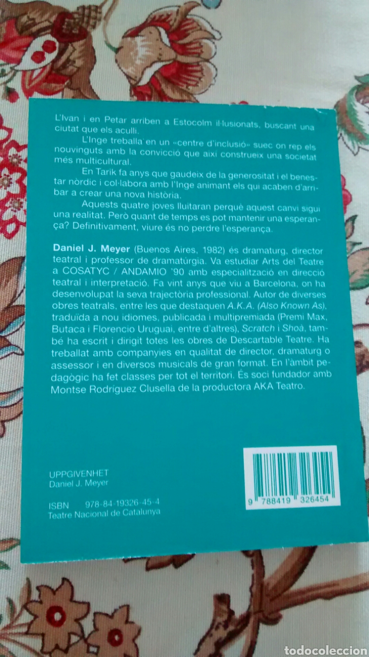 Libros de segunda mano: UPPGIVENHET DE DANIEL J. MEYER (TEATRE NACIONAL DE CATALUNYA) - Foto 2