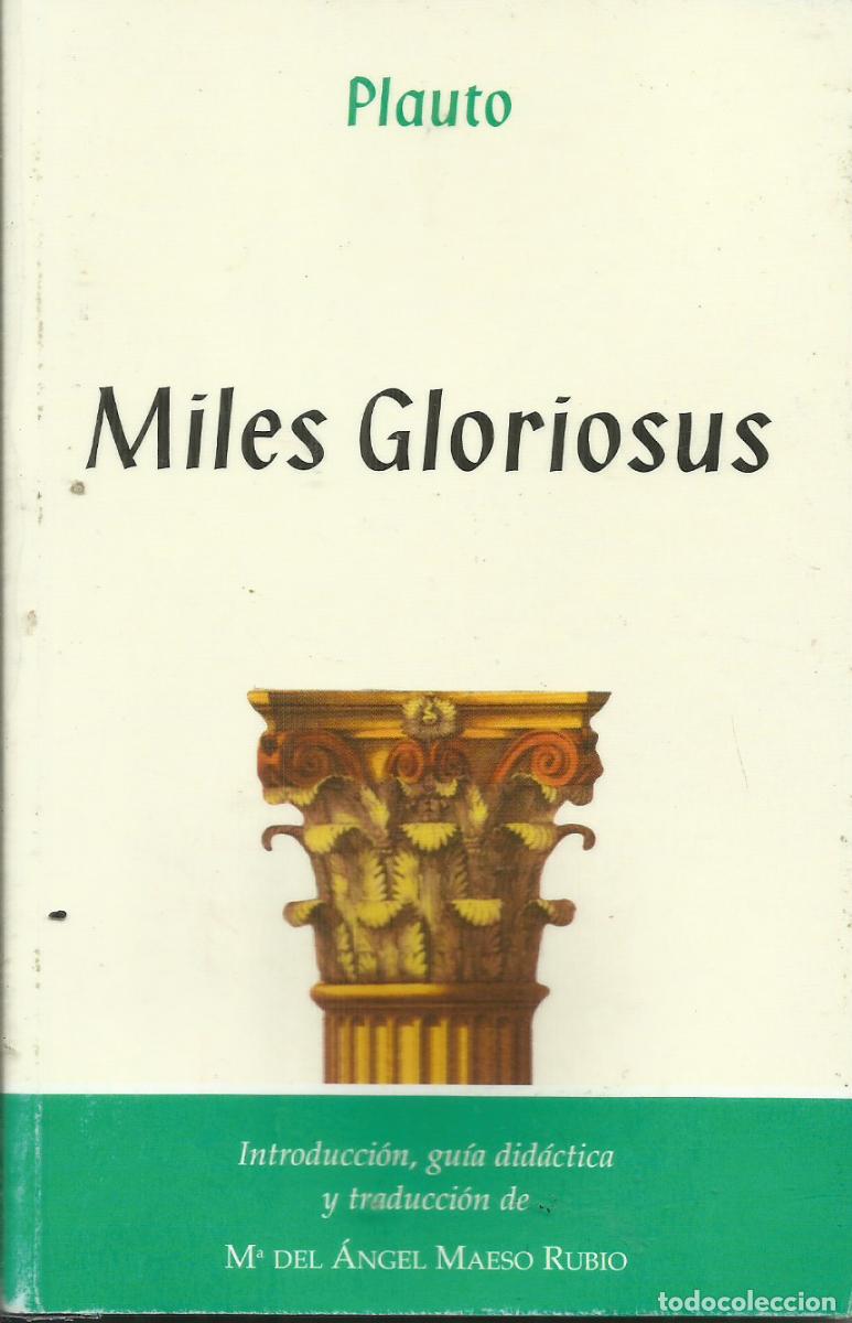 Libros de segunda mano: Miles Gloriosus (Plauto) - Foto 1