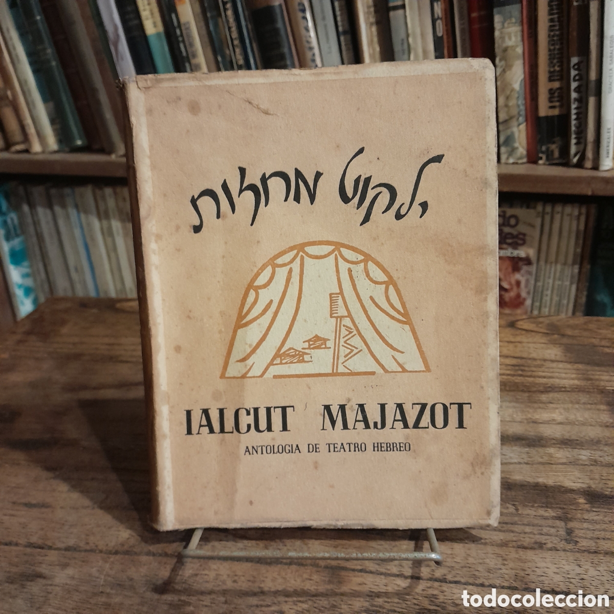 Libri di seconda mano: Antolog&iacute;a de teatro hebreo. IALCUT MAJAZOT 1950. Keren Ksyement Leisrael
