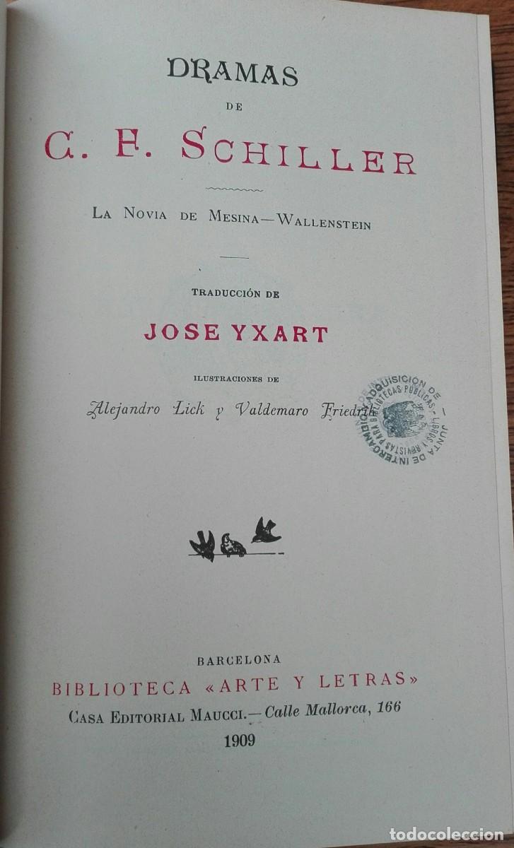 Libri di seconda mano: Dramas de C. F., Schiller