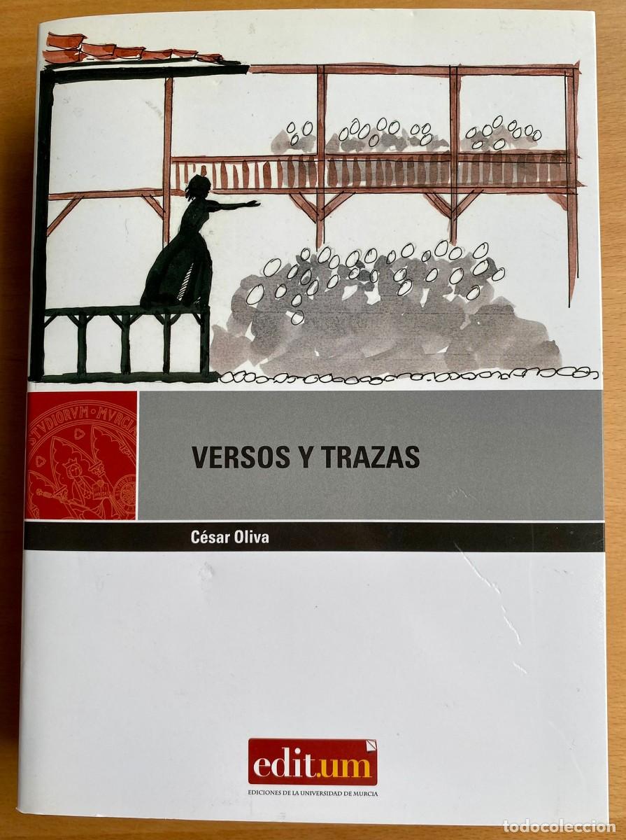Libros de segunda mano: Versos y Trazas de C&eacute;sar Oliva - Foto 1
