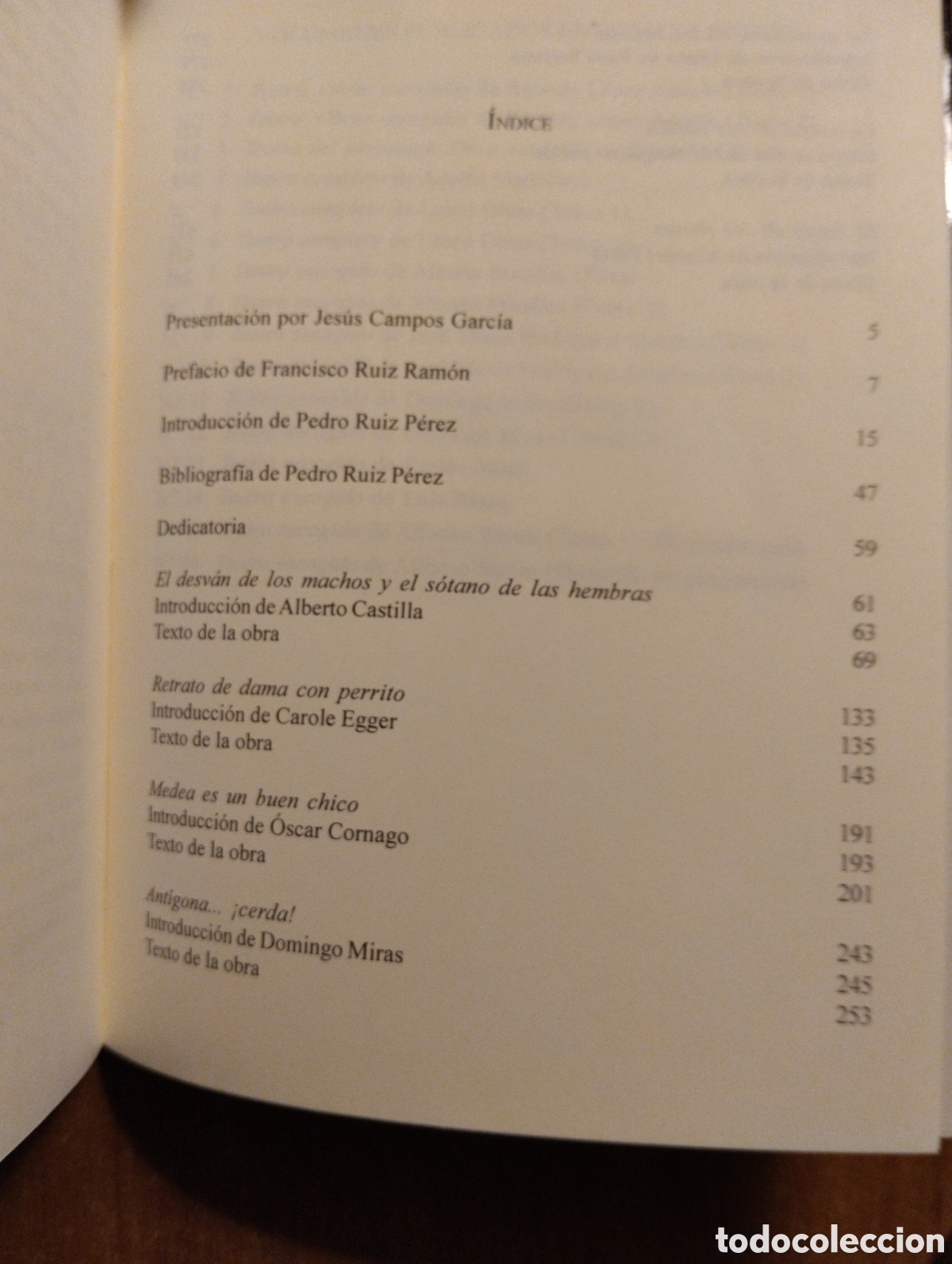 Libros de segunda mano: Teatro escogido, Luis Riaza - Foto 2