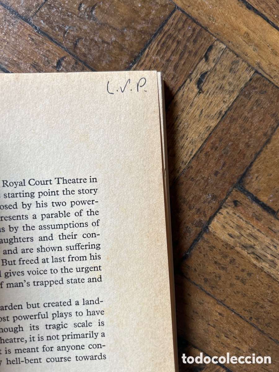 Libros de segunda mano: Lear - Edward Bond - Eyre Methuen (1976) - edici&oacute;n en ingl&eacute;s - Foto 2