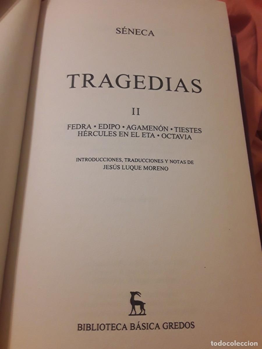 Libros de segunda mano: Tragedias I y II, de S&eacute;neca. Gredos, 2000/1. Excelente estado. - Foto 3