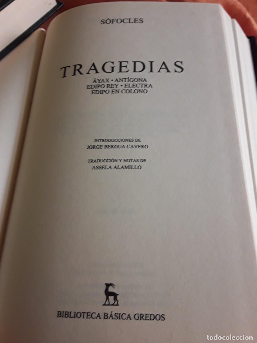 Libros de segunda mano: 2 vol. Gredos 2000-01. Tragedias (Esquilo, S&oacute;focles) Excelente estado. - Foto 2
