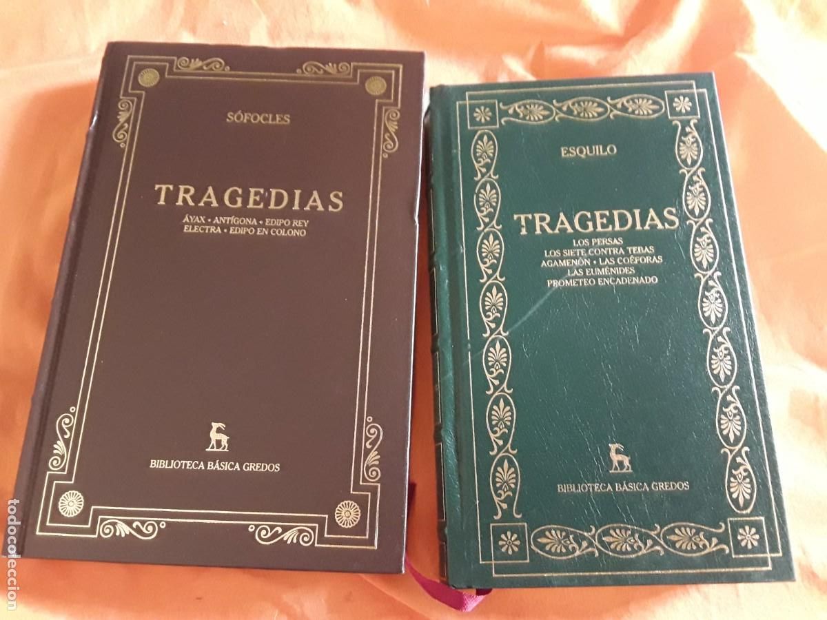 Libros de segunda mano: 2 vol. Gredos 2000-01. Tragedias (Esquilo, S&oacute;focles) Excelente estado. - Foto 1