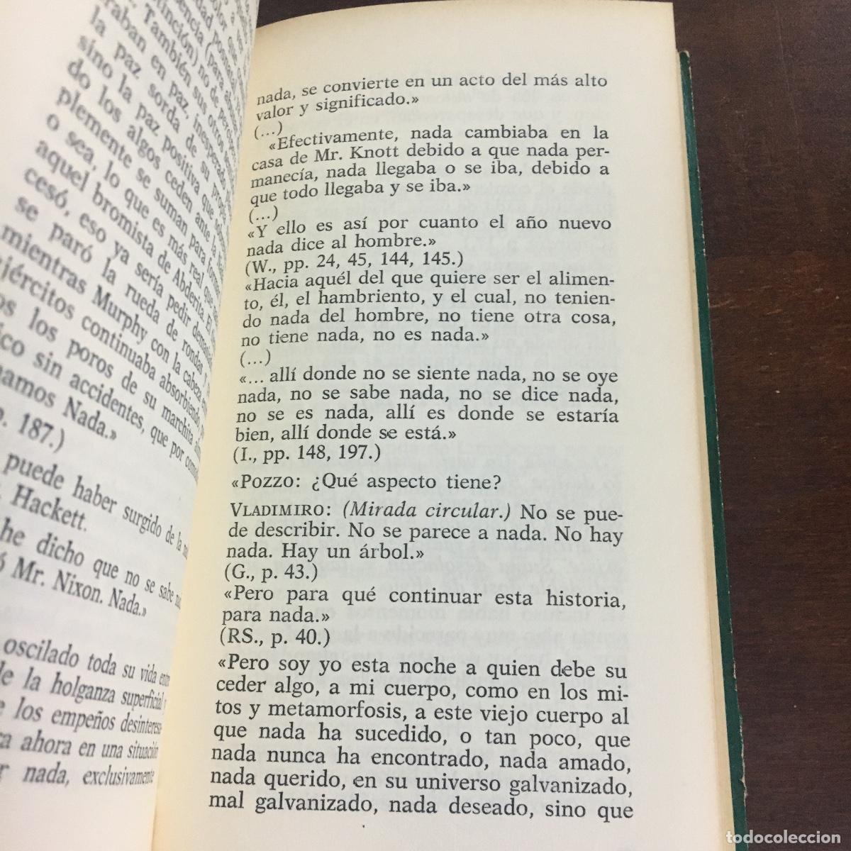 Libros de segunda mano: Comedia. Cascando. Palabras y m&uacute;sica - Samuel Beckett REF: 466 - Foto 3