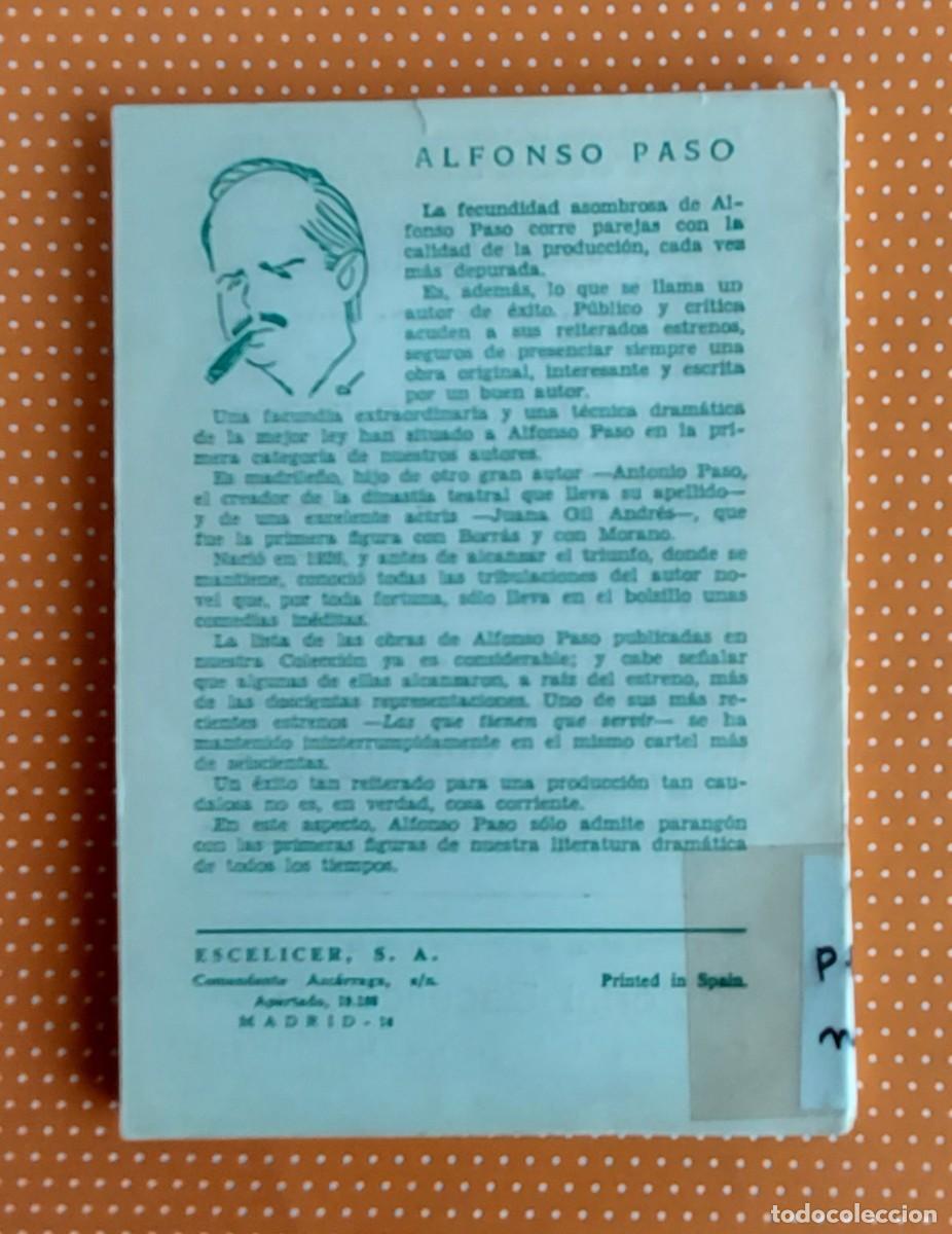 Libros de segunda mano: NER&Oacute;N &ndash; PASO. ALFONSO PASO. ESCELICER. 1969. - Foto 2