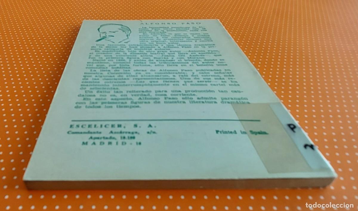 Libros de segunda mano: NER&Oacute;N &ndash; PASO. ALFONSO PASO. ESCELICER. 1969. - Foto 3