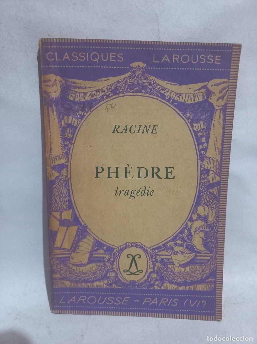 Libros de segunda mano: Racine - Ph&egrave;dre Trag&eacute;die - Foto 1