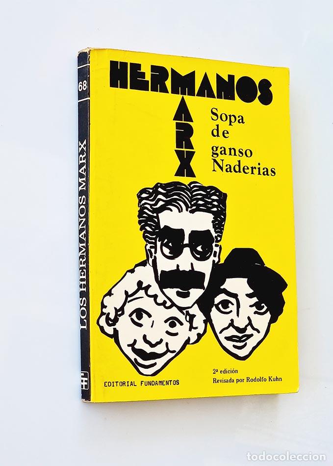 Libros de segunda mano: NADERI&Iacute;AS. SOPA DE GANSO - LOS HERMANOS MARX - Foto 1