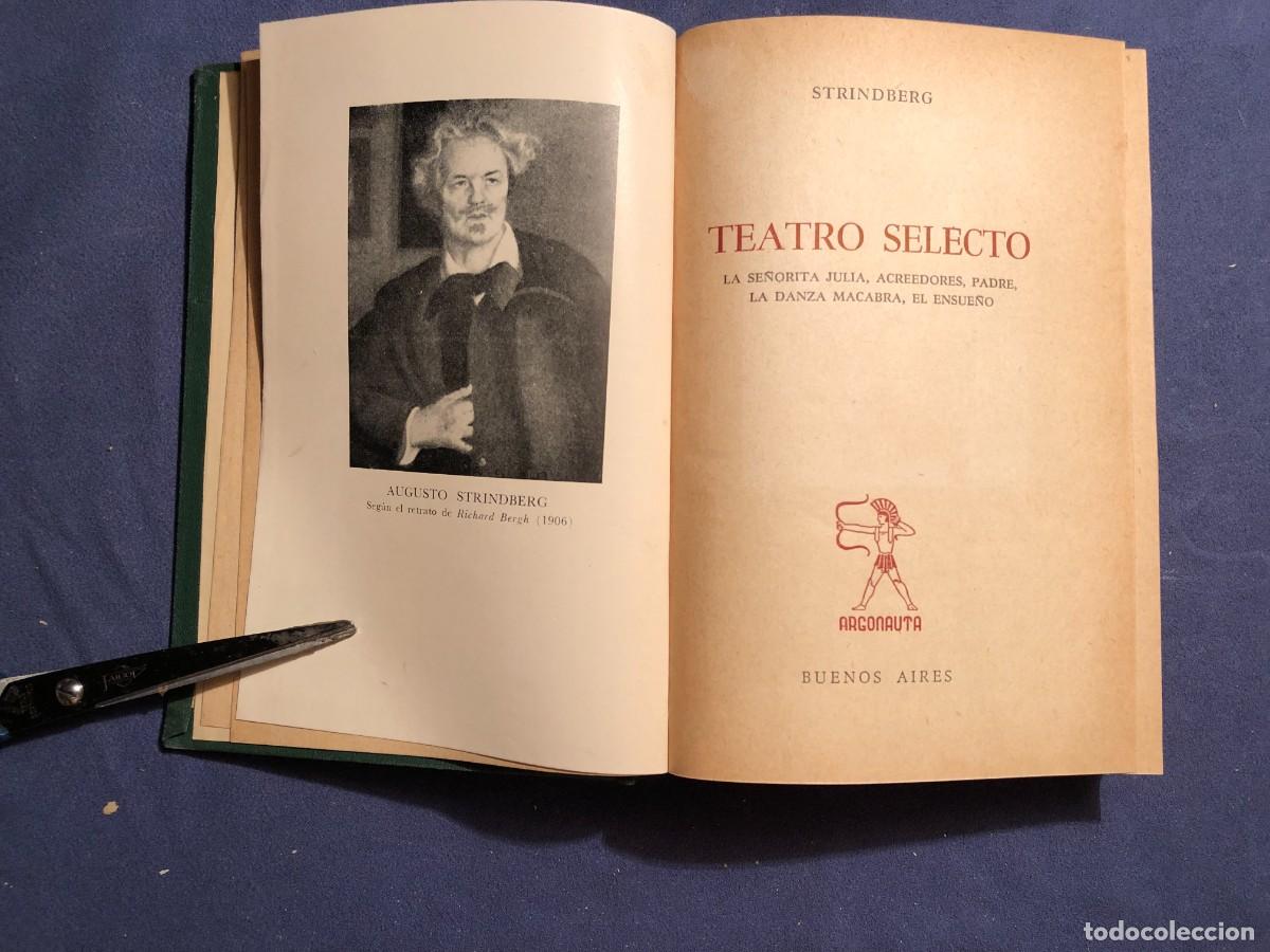 Libros de segunda mano: STRINDBERG: - TEATRO SELECTO - (1945) - Foto 3