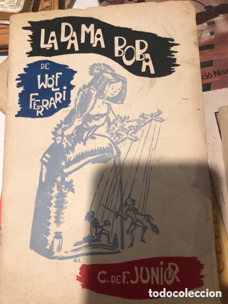 Libros de segunda mano: La dama boba de wolf Ferrari. A3est3 - Foto 1