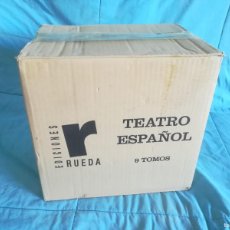 Libros de segunda mano: TEATRO ESPAÑOL / 9 TOMOS / NUEVO PRECINTADO / CONS607/13 / EDICIONES RUEDA