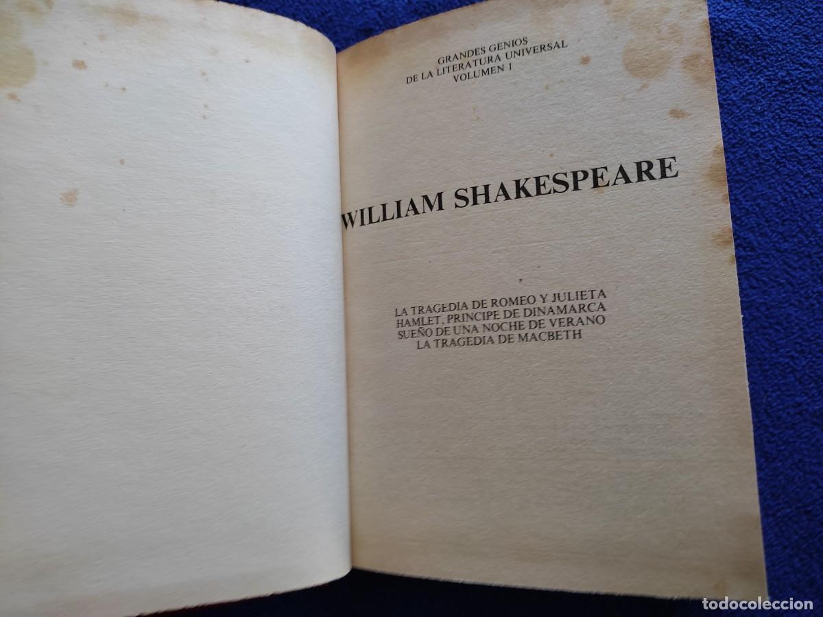Libros de segunda mano: SHAKESPEARE 4 Obras Promoci&oacute;n y Ediciones 1991 - Foto 3