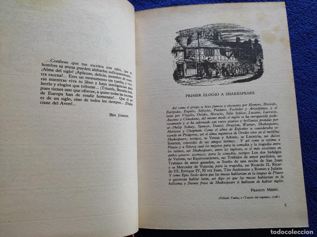 Libros de segunda mano: SHAKESPEARE 4 Obras Promoci&oacute;n y Ediciones 1991 - Foto 5