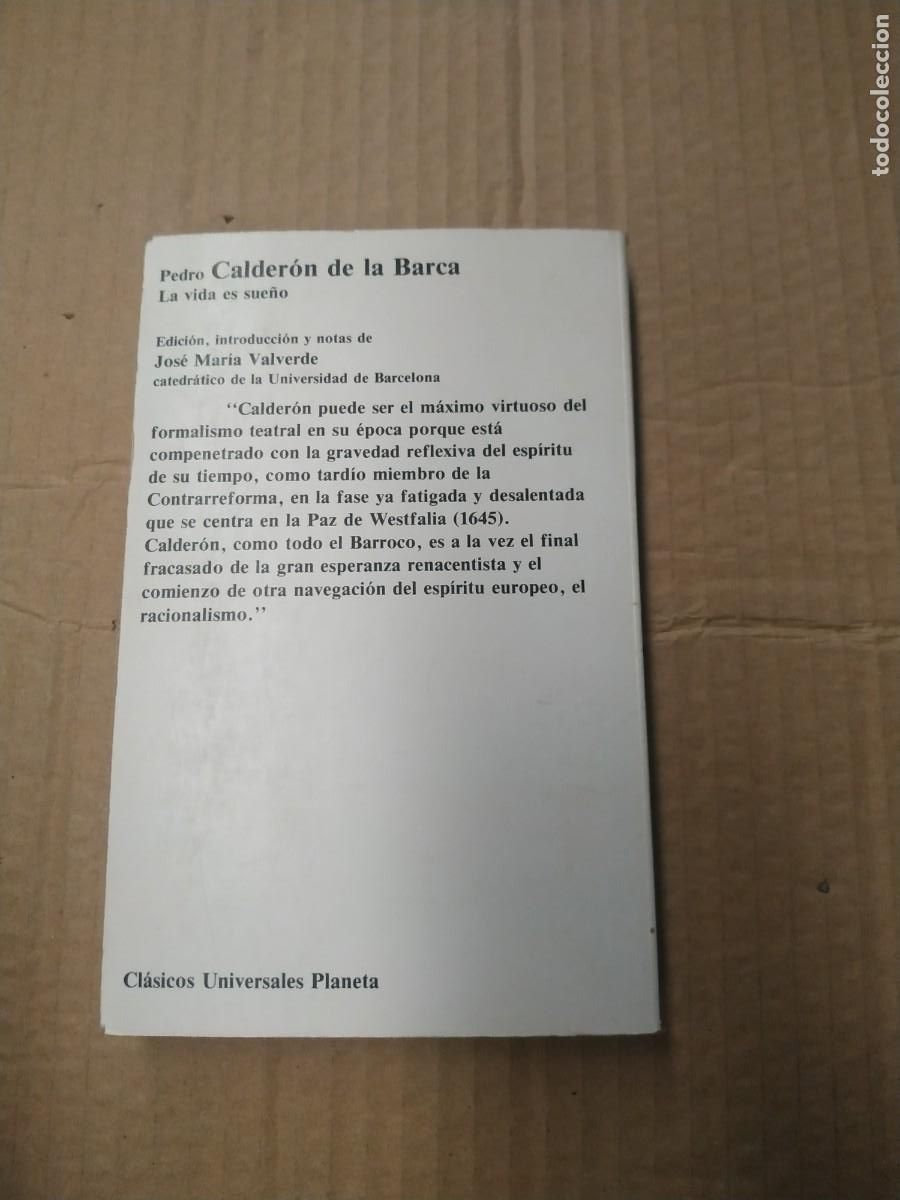 Libros de segunda mano: La vida es sue&ntilde;o - Pedro Calder&oacute;n de la Barca - Foto 2