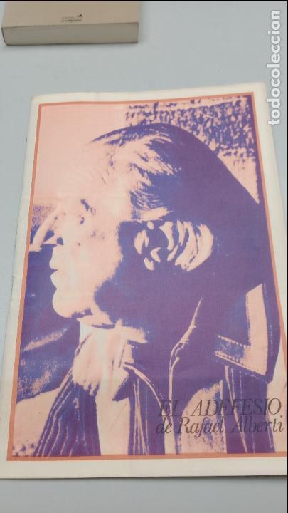 Libros de segunda mano: PROGRAMA DE EL ADEFESIO DE RAFAEL ALBERTI. CORRAL DE COMEDIAS. 1976 TEATRO - Foto 1