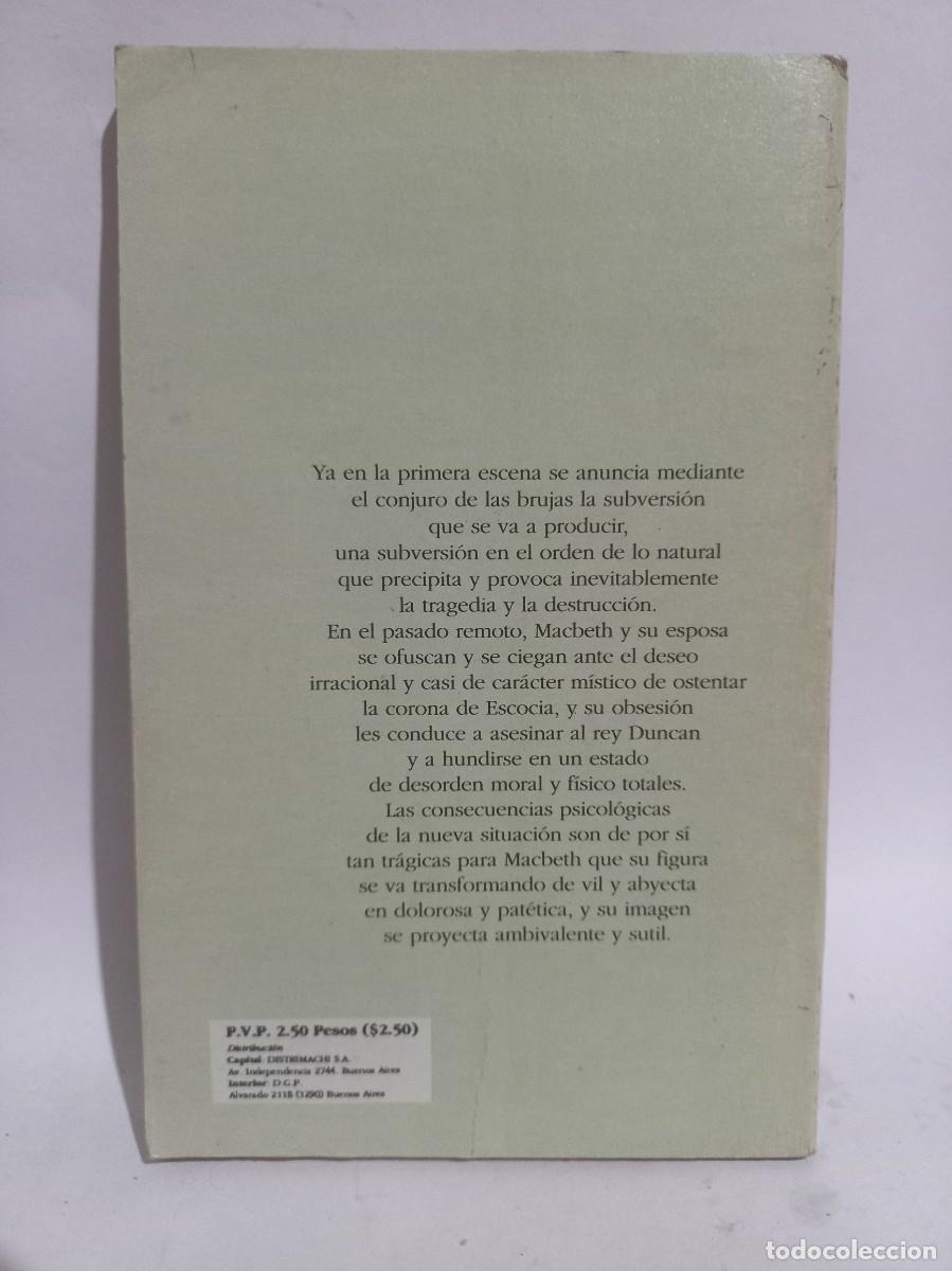 Libros de segunda mano: William Shakespeare - Macbeth - 1995 - Foto 3