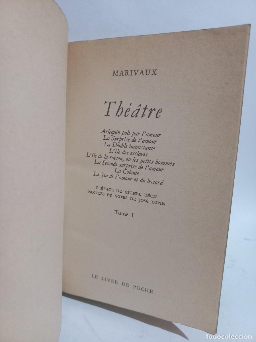 Libros de segunda mano: Marivaux - Th&eacute;atre - 1966 - Foto 2