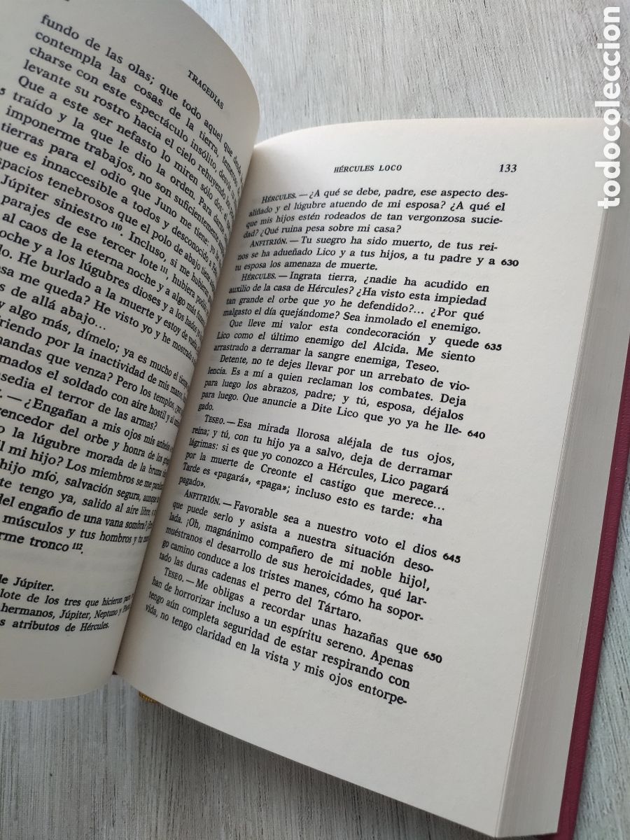 Libros de segunda mano: Tragedias I. S&eacute;neca. - Foto 4