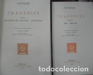 Libros de segunda mano: Trag&egrave;dies, 4 volums-SOFOCLES. Fundaci&oacute; Bernat Metge text i traducci&oacute; - SOFOCLES - Foto 2