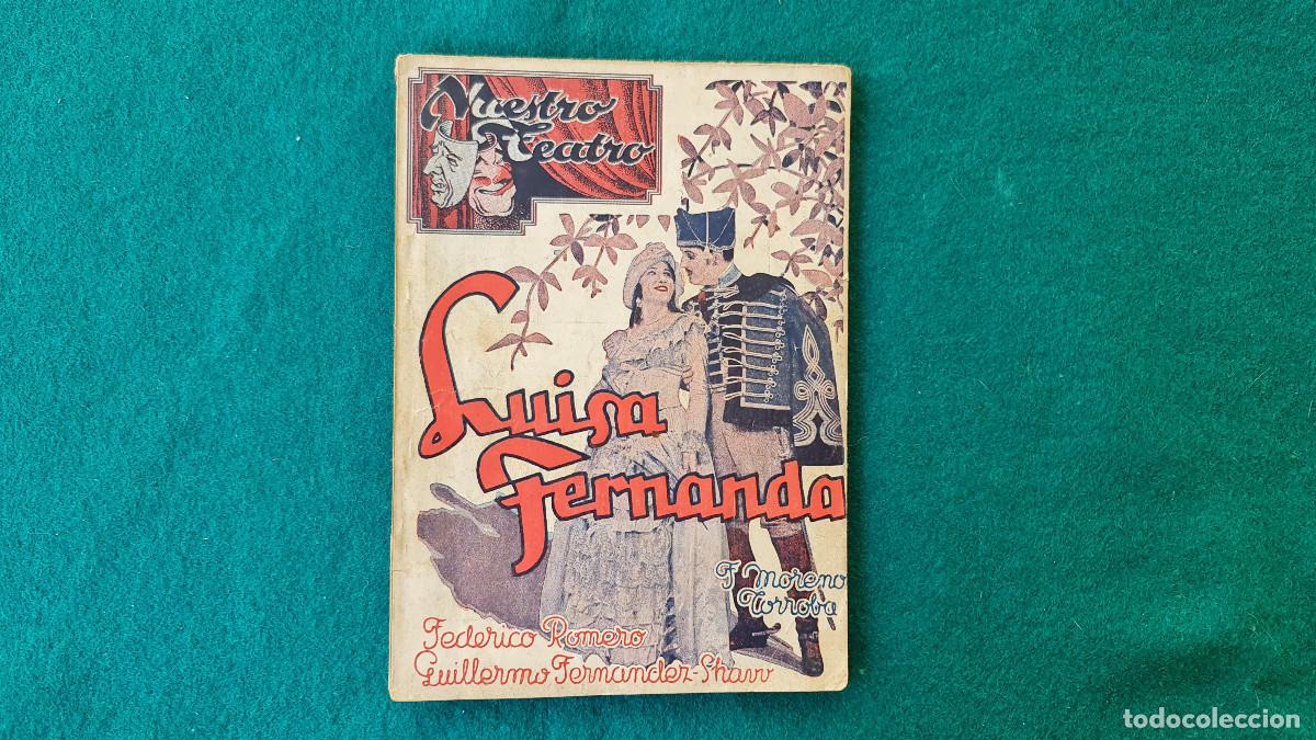 Libros de segunda mano: NUESTRO TEATRO - LUISA FERNANDA (1939) - Foto 1