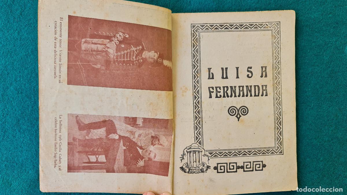 Libros de segunda mano: NUESTRO TEATRO - LUISA FERNANDA (1939) - Foto 2