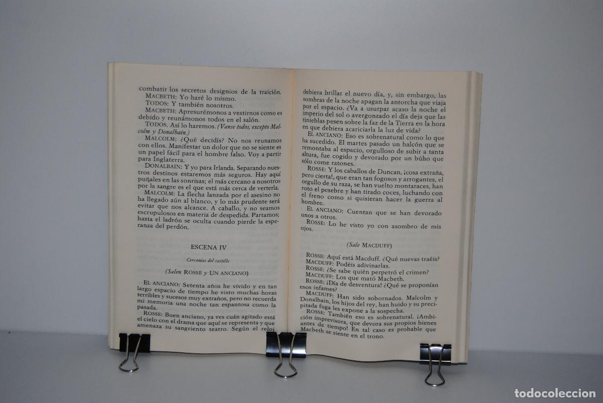 Libros de segunda mano: Macbeth (Coleccion Literatura universal) - Shakespeare, William - Foto 3