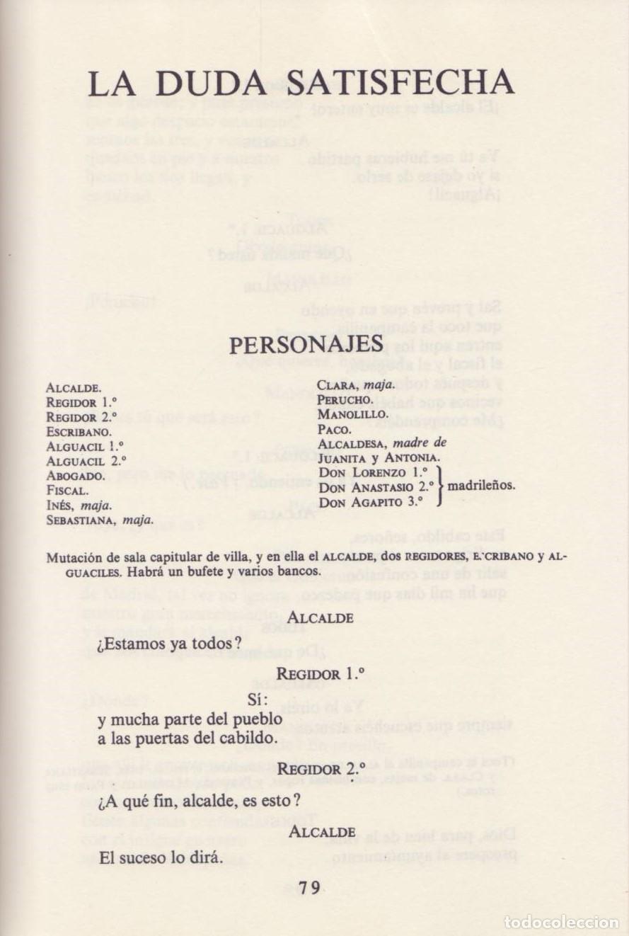 Libros de segunda mano: Sainetes - de la Cruz, Ramon - Foto 2