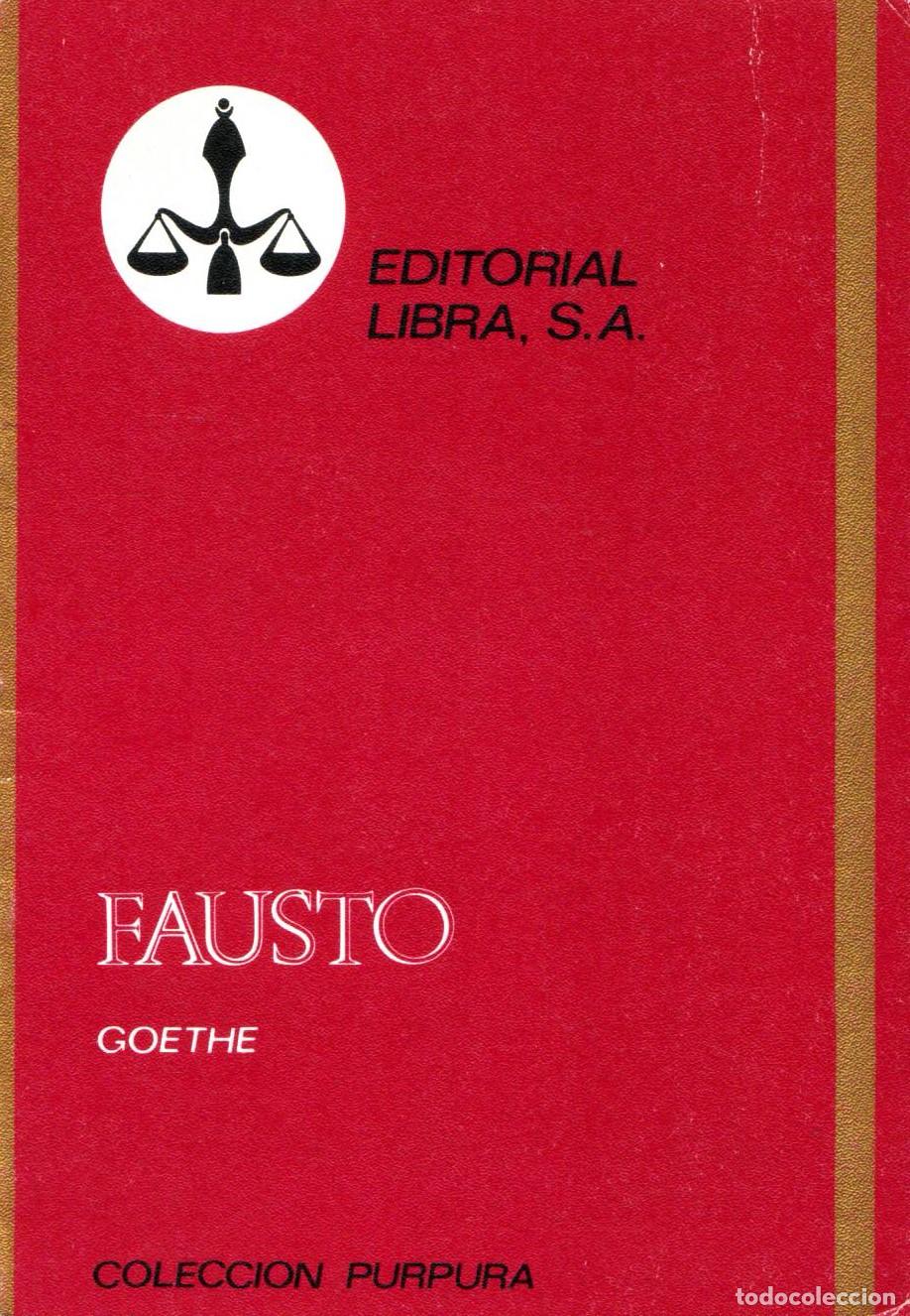 Libros de segunda mano: Fausto - Goethe - Foto 1