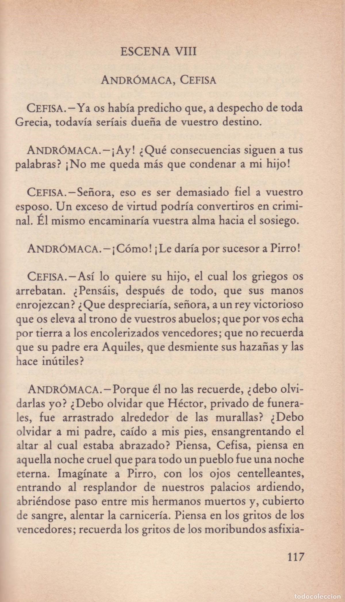 Libros de segunda mano: Fedra y otras tragedias - Racine, Jean - Foto 2