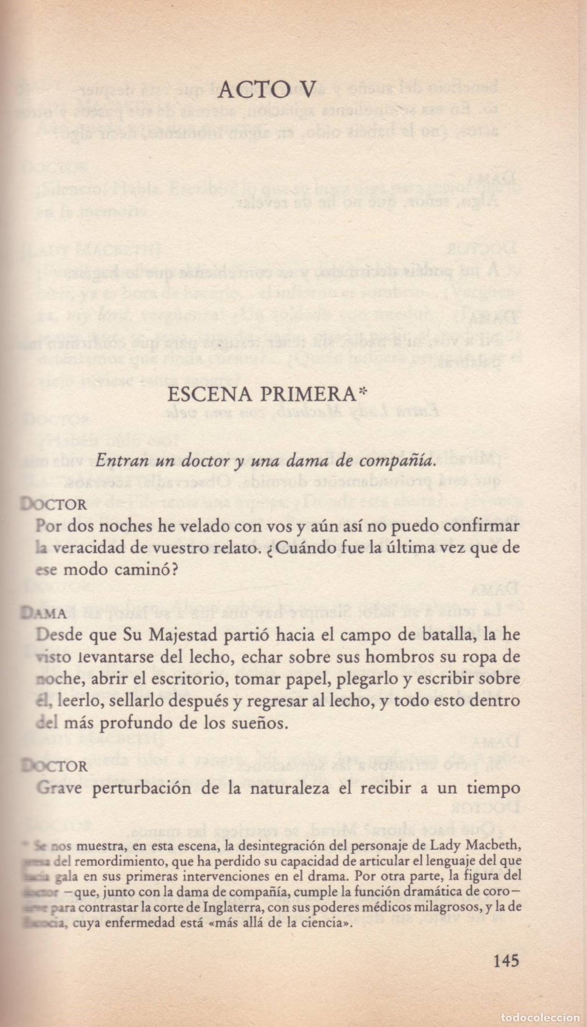 Libros de segunda mano: Macbeth/El rey Lear - Shakespeare, William - Foto 2