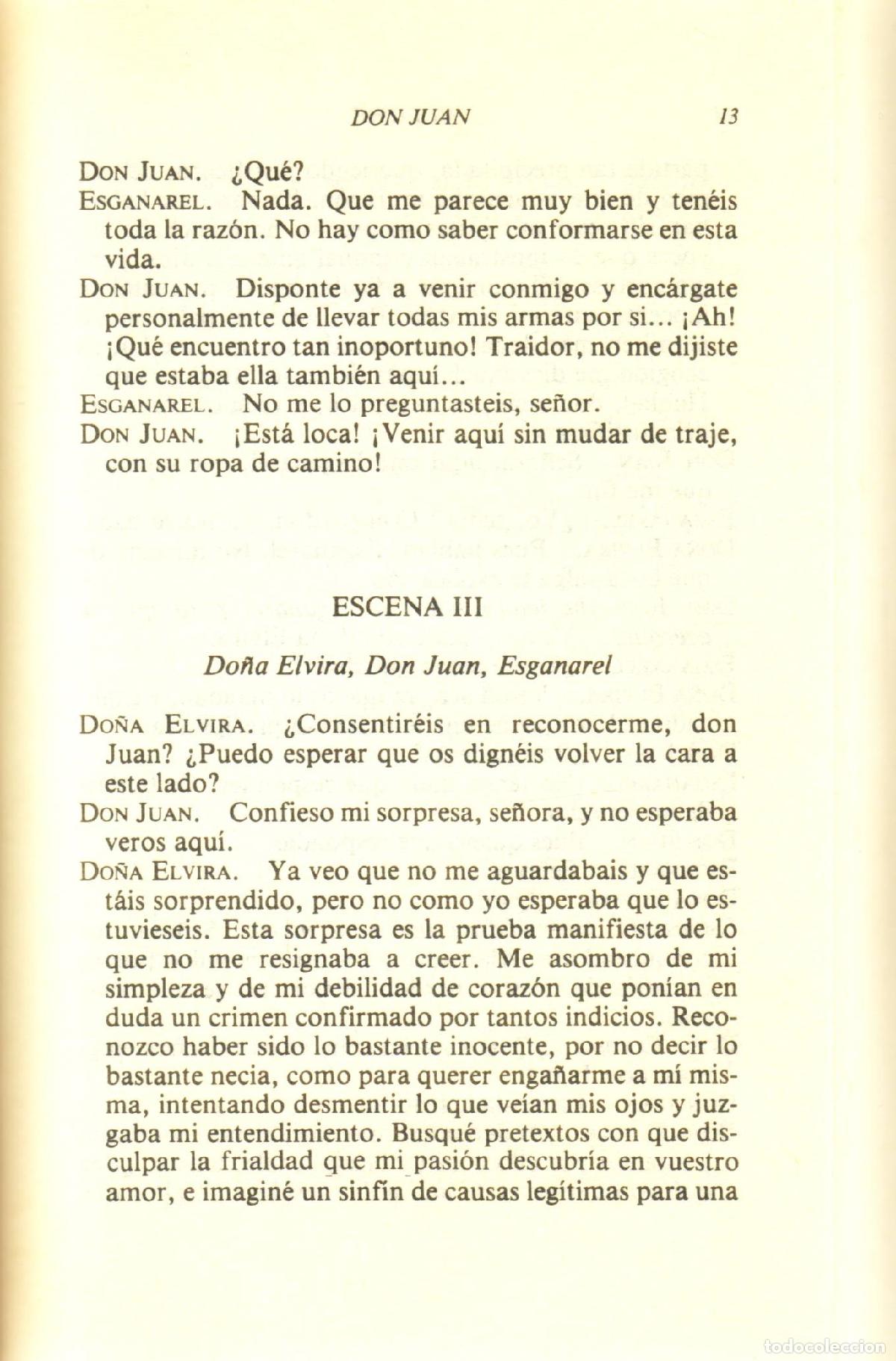 Libros de segunda mano: Don Juan/Tartufo - Moliere - Foto 2