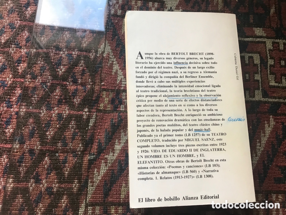 Libros de segunda mano: Teatro completo 2. Bertolt Brecht. Alianza editorial. - Foto 3