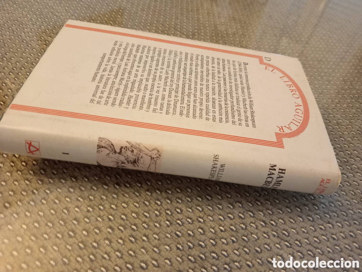 Libros de segunda mano: Hamlet. Macbeth / William Shakespeare. Colecci&oacute;n El libro Aguilar, 1 - Foto 3