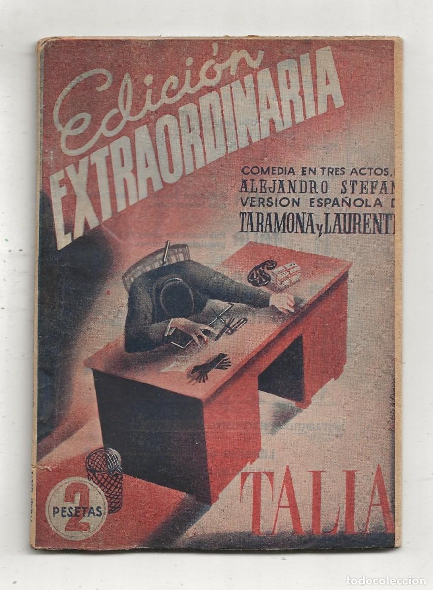 Gebrauchte B&uuml;cher: TALIA N&ordm; 62 - VERSI&Oacute;N EXTRAORDINARIA (MANUEL TARAMORA Y DOM&Eacute;NICO DE LAURENTIS) 1945