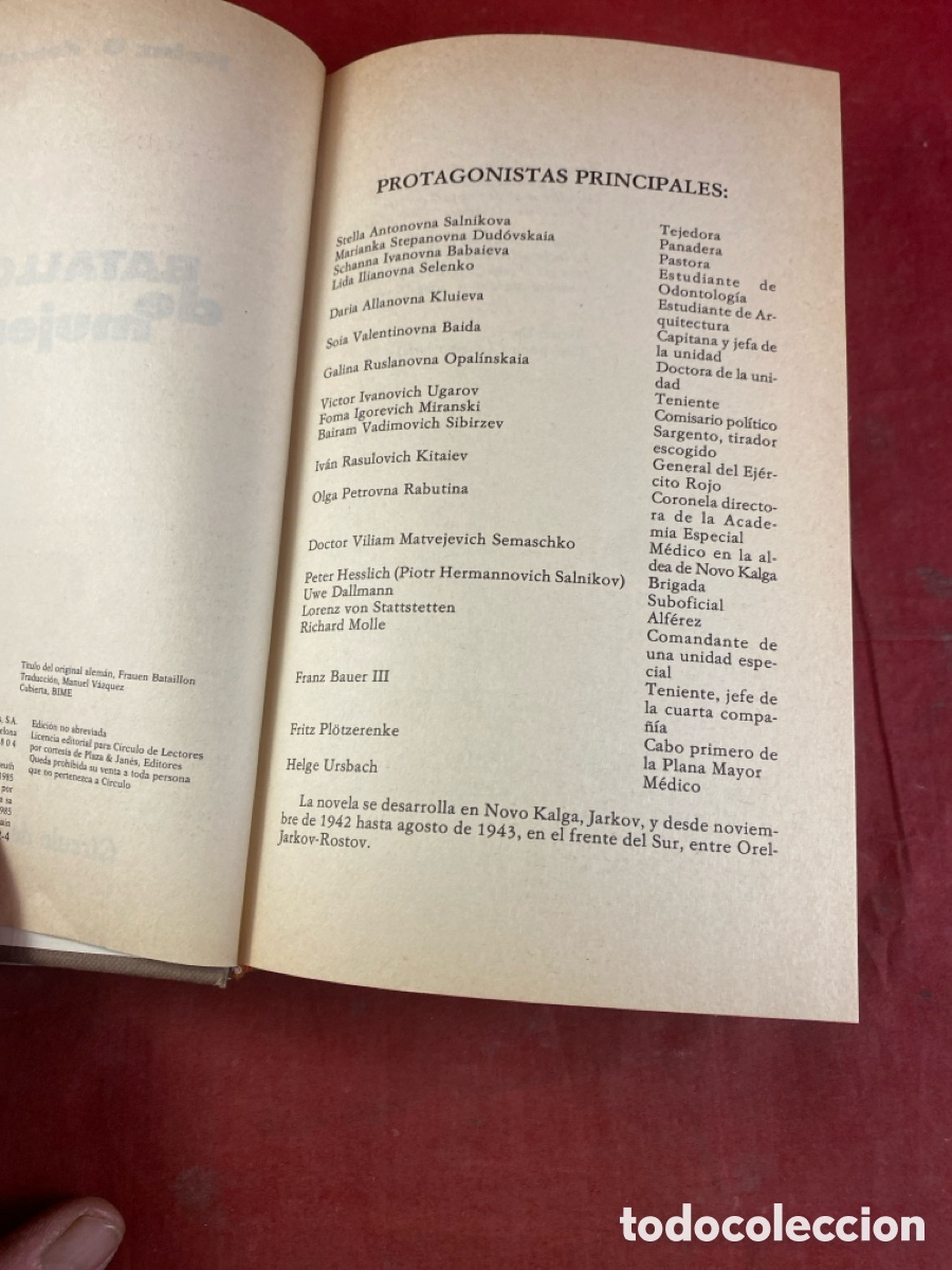 Libros de segunda mano: BATALL&Oacute;N DE MUJERES - Foto 2