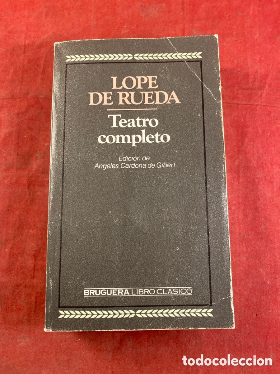 Libros de segunda mano: LOPE DE RUEDA. TEATRO COMPLETO - Foto 1