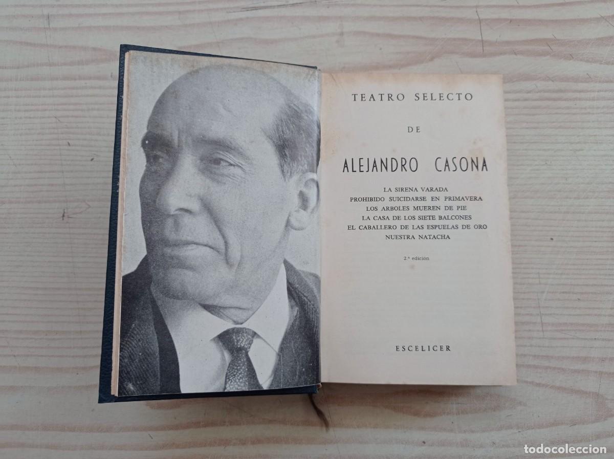 Libros de segunda mano: Teatro Selecto De Alejandro Casona - 1972 - Escelicer - Foto 2
