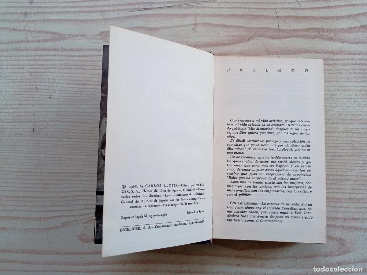 Libros de segunda mano: Teatro Selecto De Carlos Llopis - 1968 - Escelicer - Foto 3