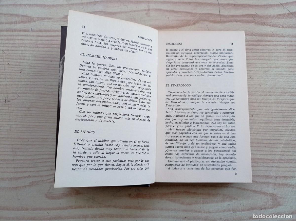 Libros de segunda mano: Teatro Selecto De Pedro Bloch - 1969 - Escelicer - Foto 4