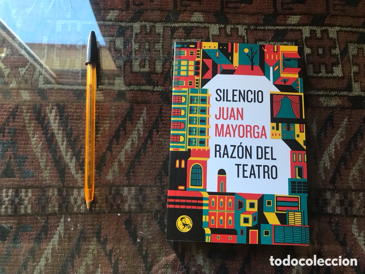 Libros de segunda mano: Silencio. Raz&oacute;n del teatro. Juan Mayorga. Como nuevo - Foto 1