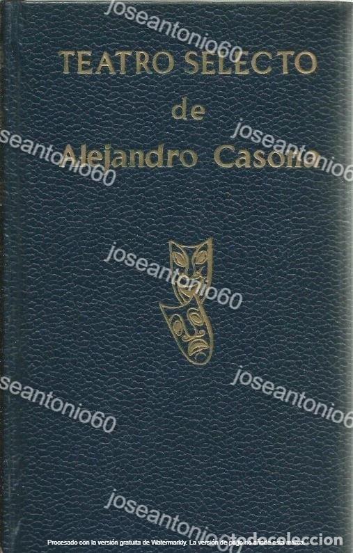 Libros de segunda mano: Teatro selecto. Publicado en 1966 - Alejandro Casona - Foto 1