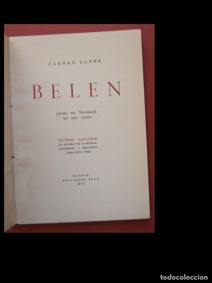 Libros de segunda mano: Belen (auto de Navidad). Carmen Conde - Foto 4