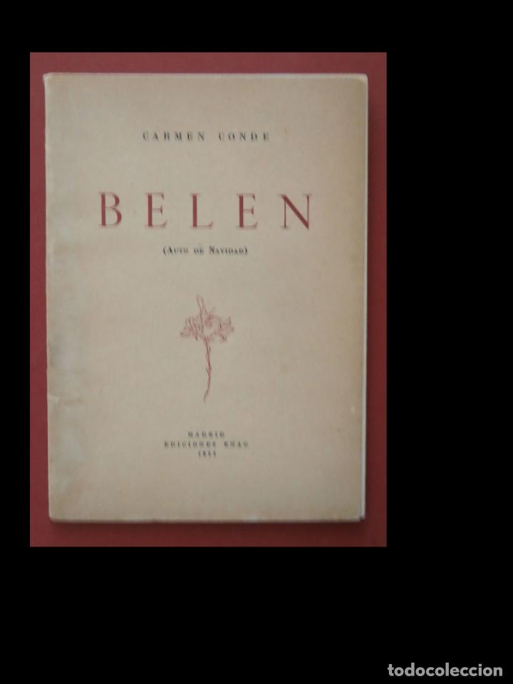 Libros de segunda mano: Belen (auto de Navidad). Carmen Conde - Foto 1