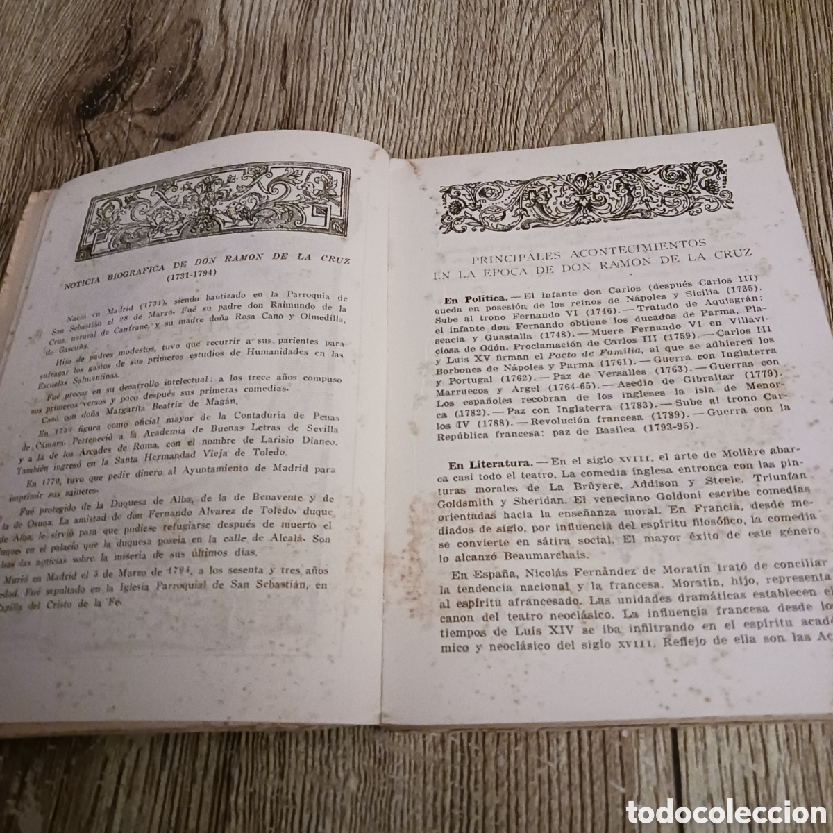 Libros de segunda mano: Sainetes de Don Ramon de la Cruz - Foto 5